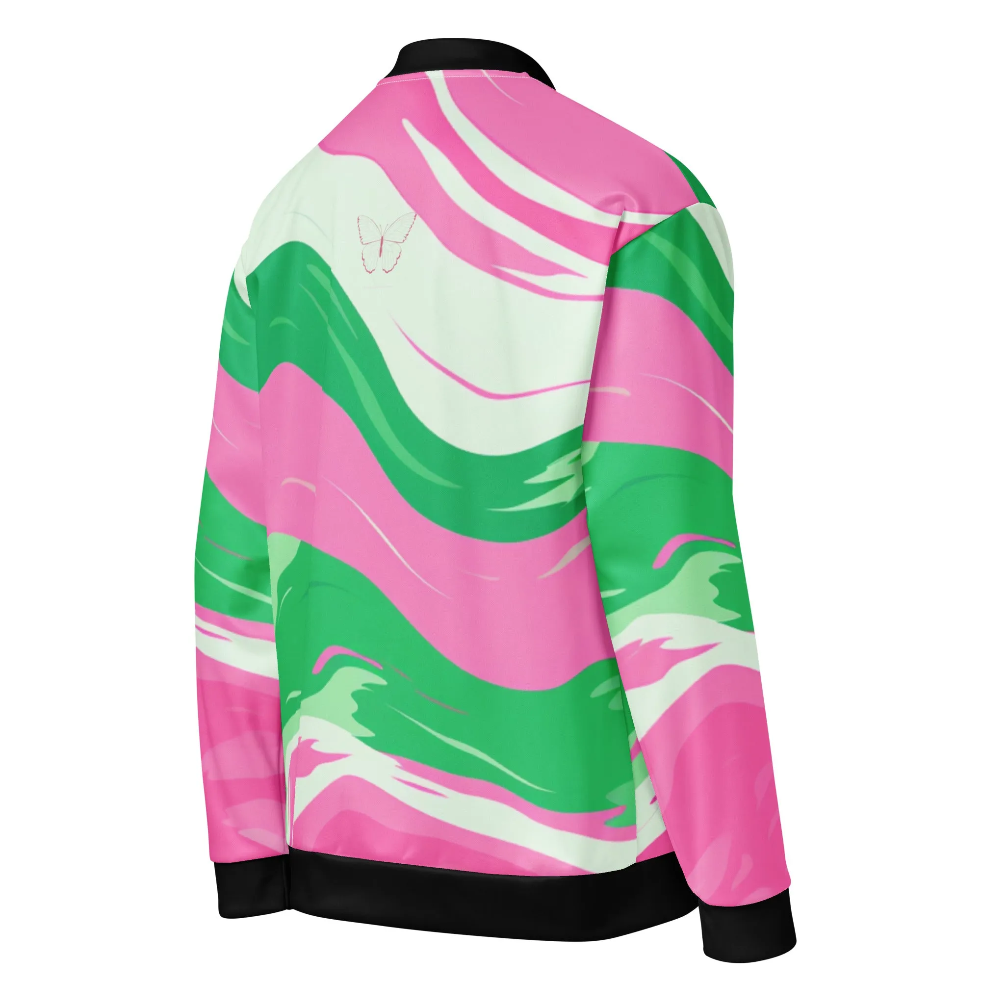Pretty in Pink Bomber Jacket