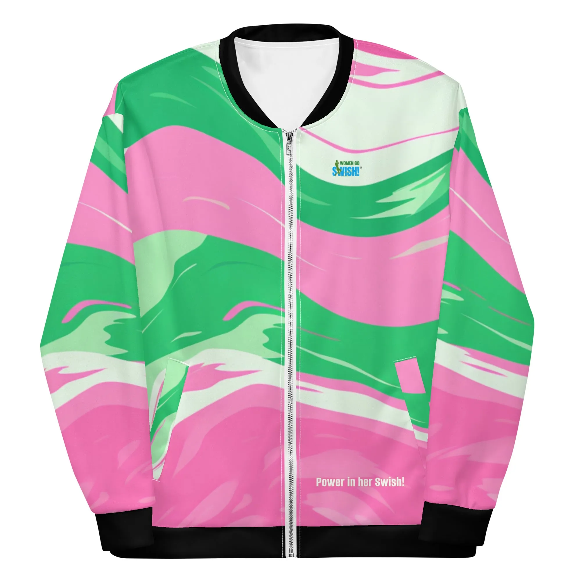 Pretty in Pink Bomber Jacket