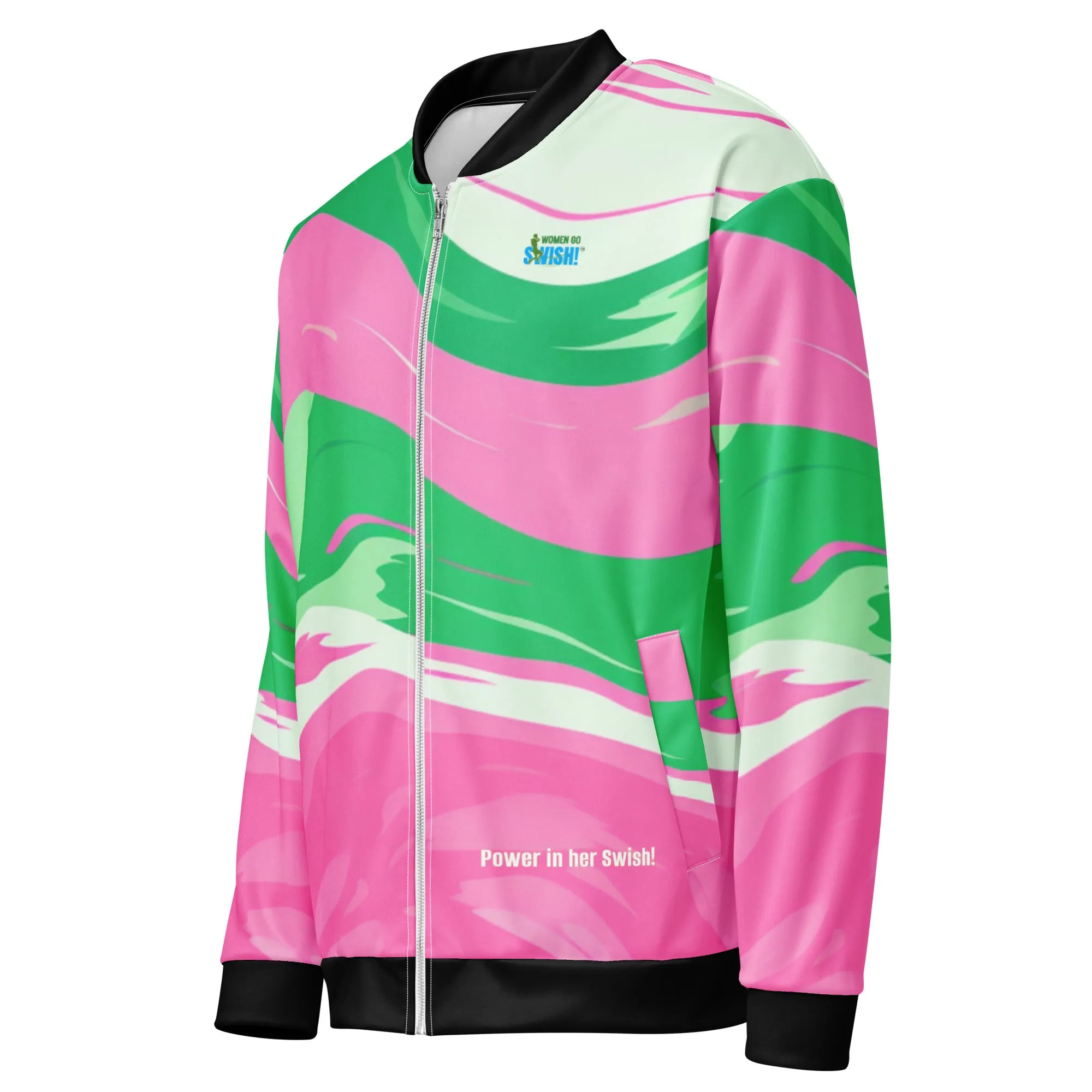 Pretty in Pink Bomber Jacket