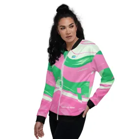 Pretty in Pink Bomber Jacket