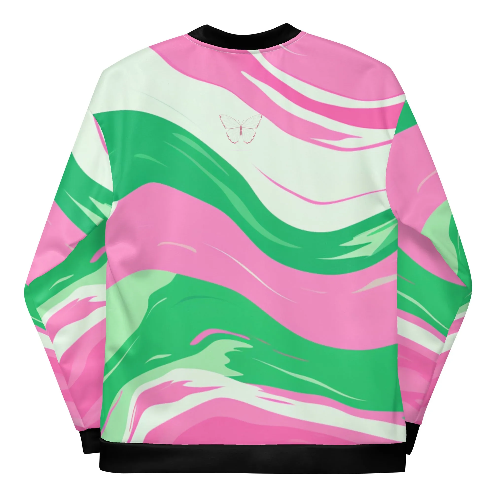 Pretty in Pink Bomber Jacket