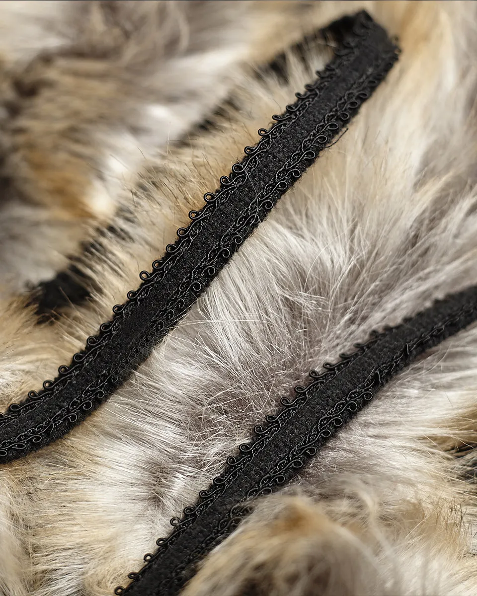 Punk Rave Winterfell Womens Cloak - Black