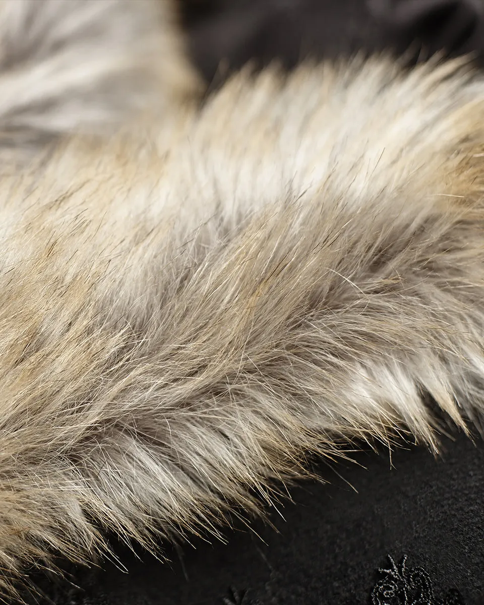 Punk Rave Winterfell Womens Cloak - Black