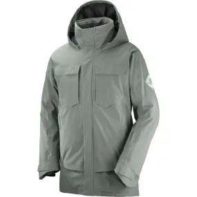 Salomon Men&#x27;s Stance Cargo Jacket Sedona Sage/Heather | Buy Salomon Men&#x27;s Stance Cargo Jacket Sedona Sage/Heather here | Outnorth