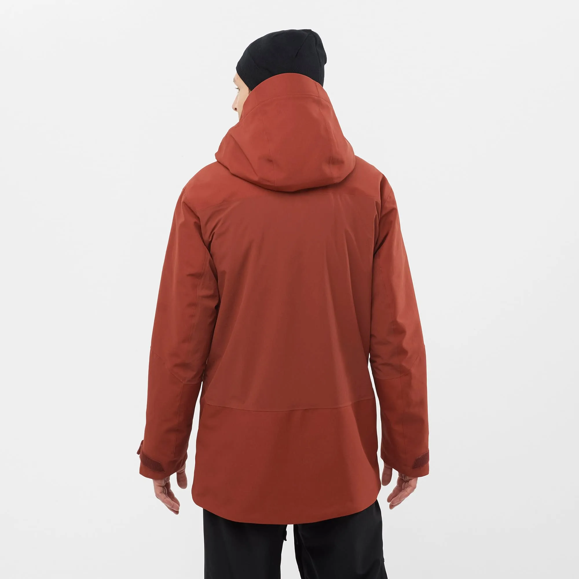 Salomon Men&#x27;s Untracked Jacket Madder Brown/Deep Black | Buy Salomon Men&#x27;s Untracked Jacket Madder Brown/Deep Black here | Outnorth