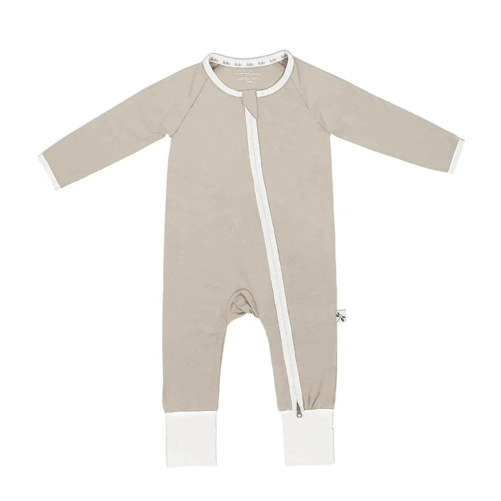 Sand Bamboo Zippy Romper