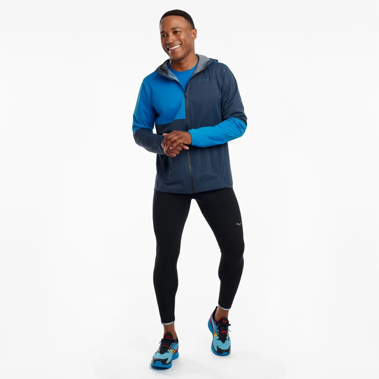 Saucony Men&#x27;s Drizzle 2.0 Jacket Blue Nights | Buy Saucony Men&#x27;s Drizzle 2.0 Jacket Blue Nights here | Outnorth