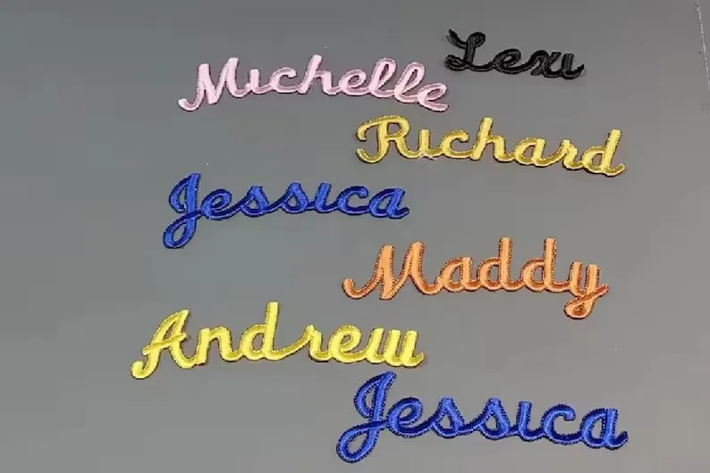 Single Name Patch, Personalized Name Patch