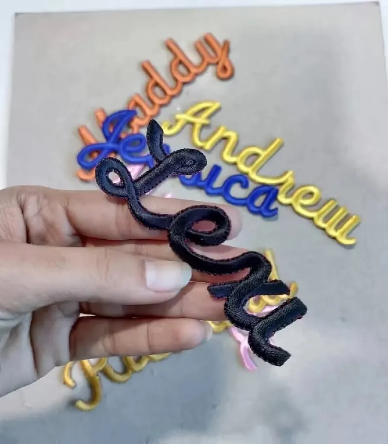 Single Name Patch, Personalized Name Patch