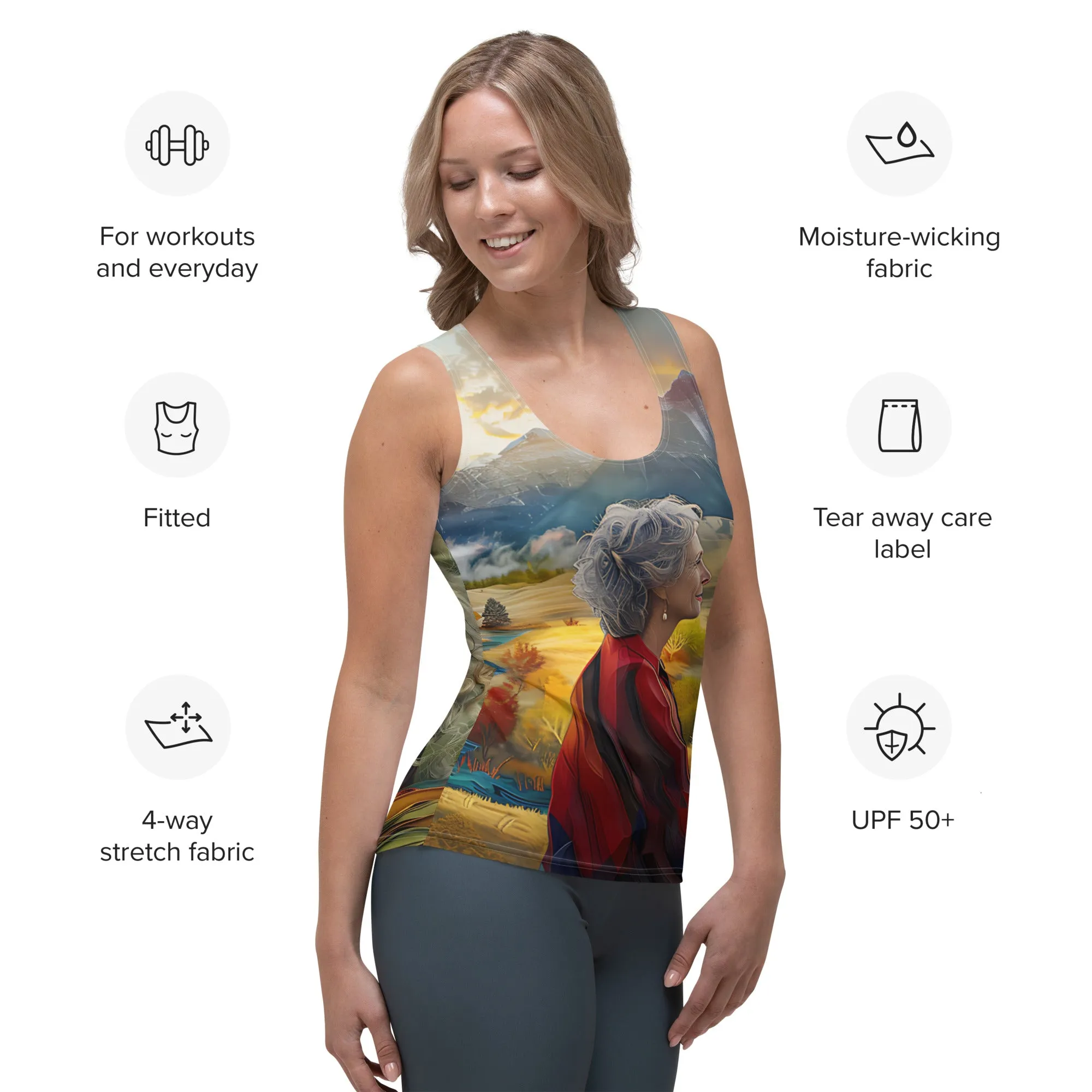 Soul Serenity Sublimation Cut & Sew Tank Top