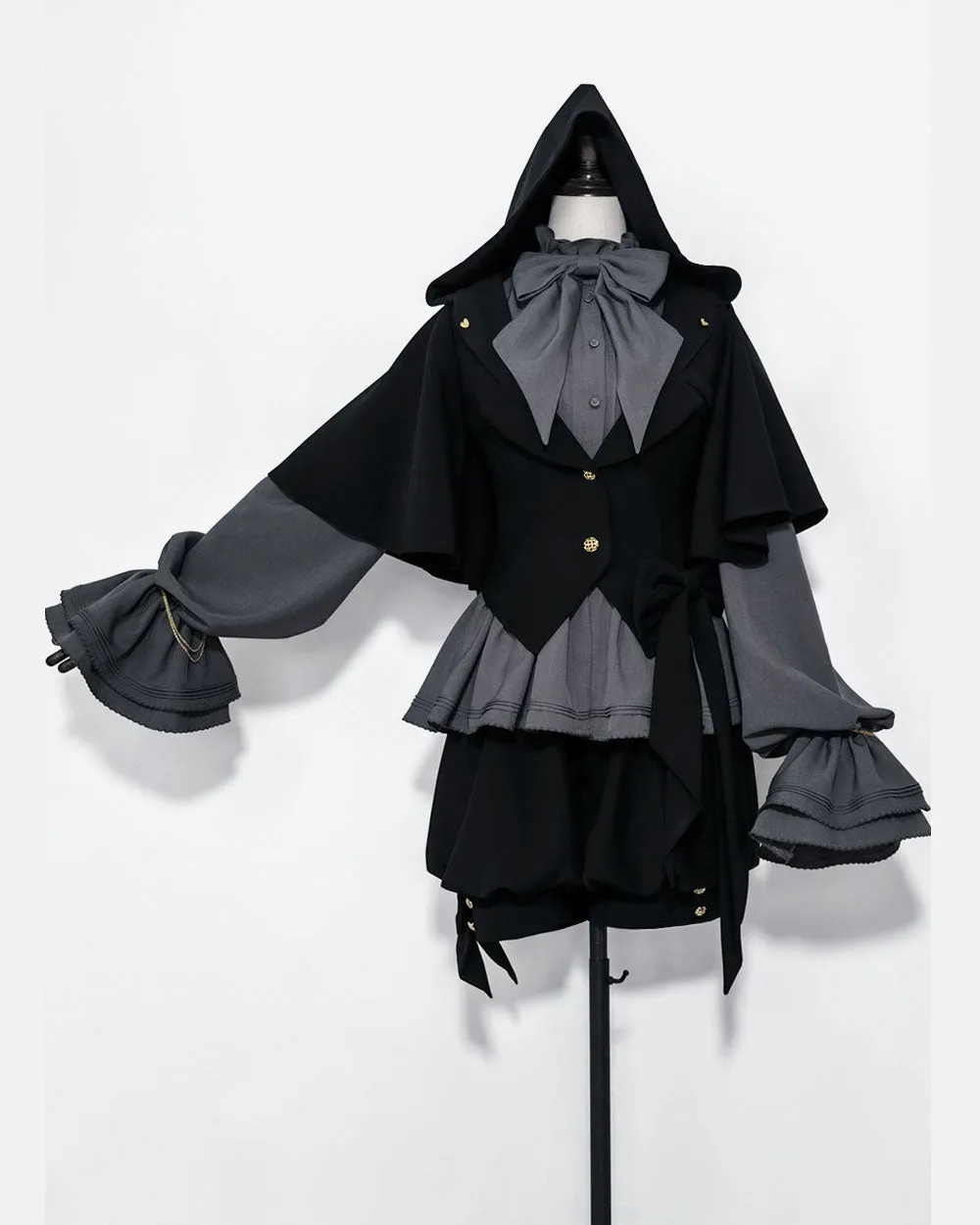 Vintage Dark Bunny Ears Coat