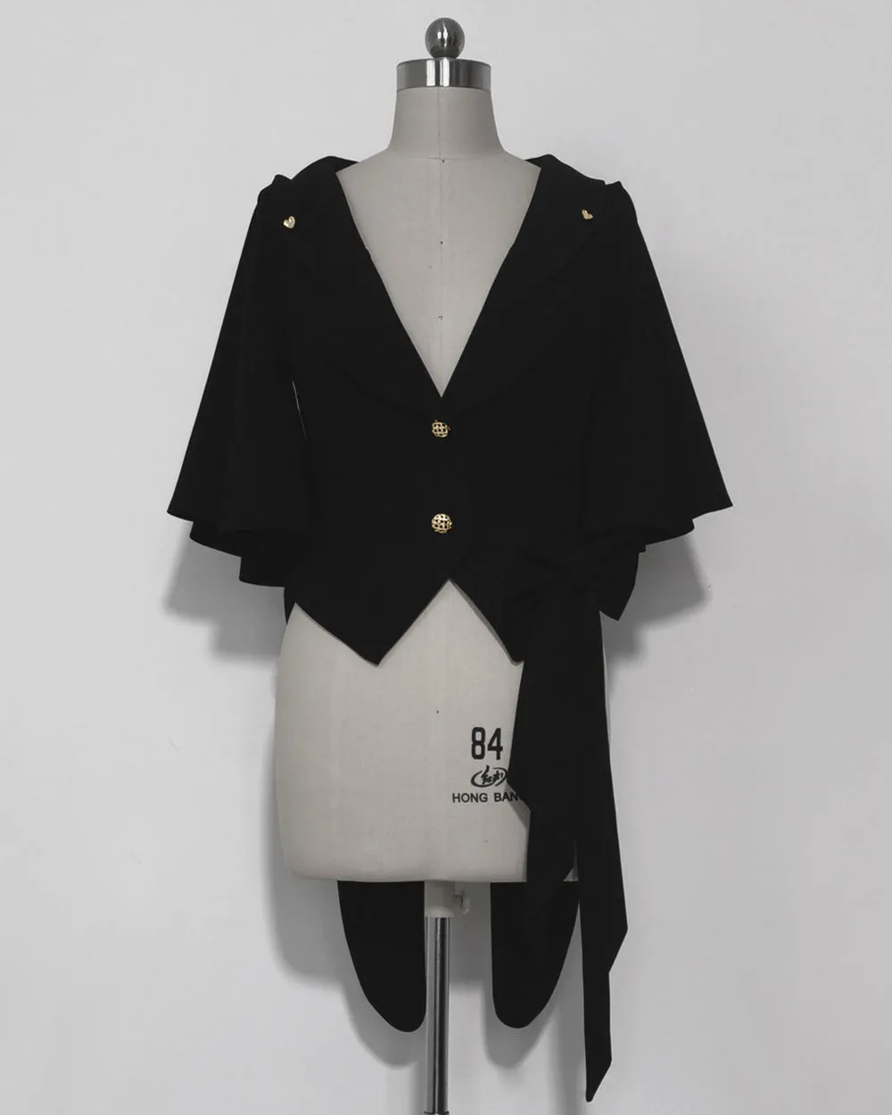 Vintage Dark Bunny Ears Coat